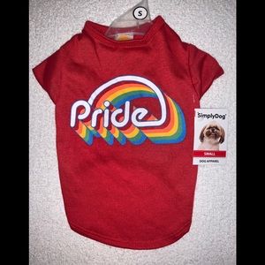Simply Dog Apparel Small Dog Red 🌈Pride🌈 Tank